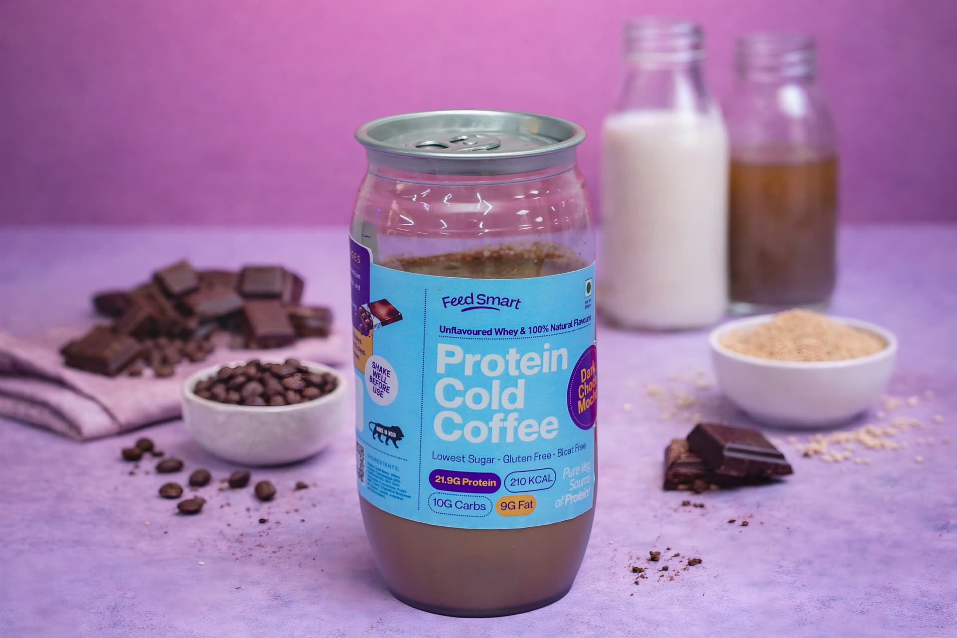 Dark Chocolate Mocha Protein Coffee